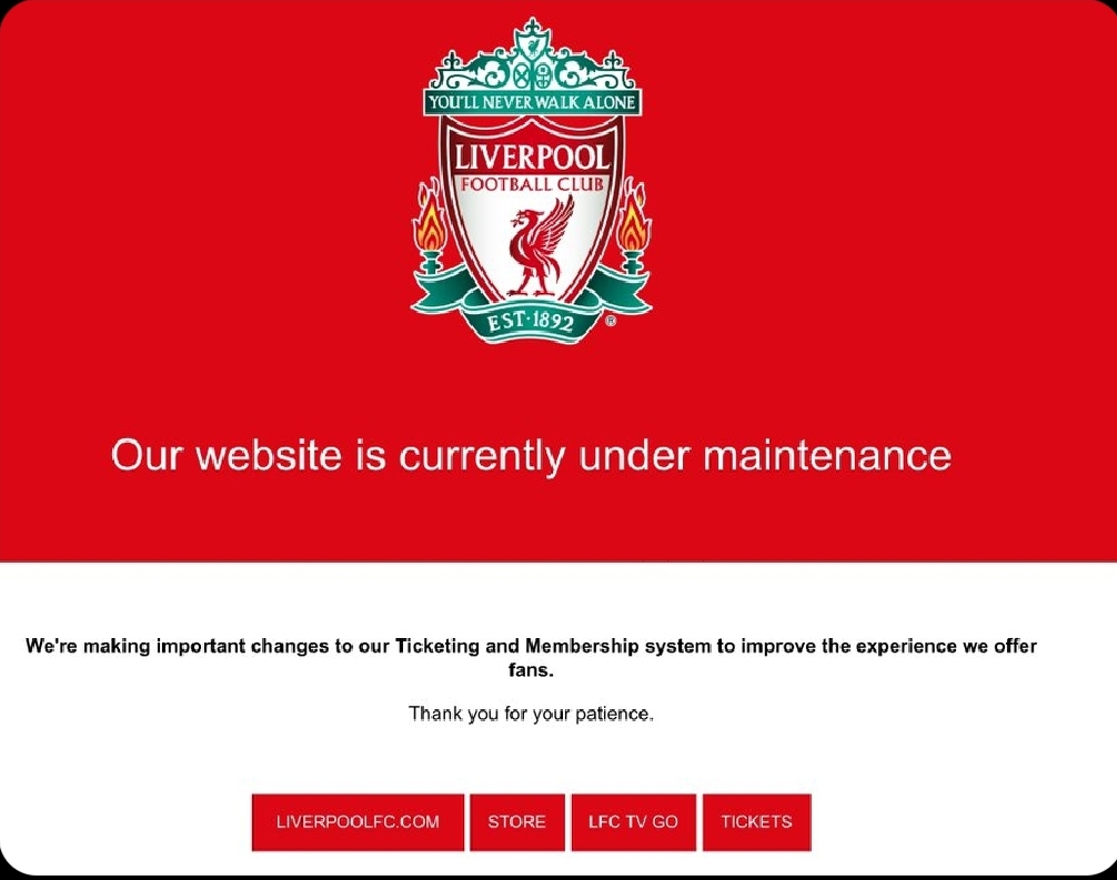 Ticketing Chaos at Liverpool FC: Club Apologises Amid Fan Frustration