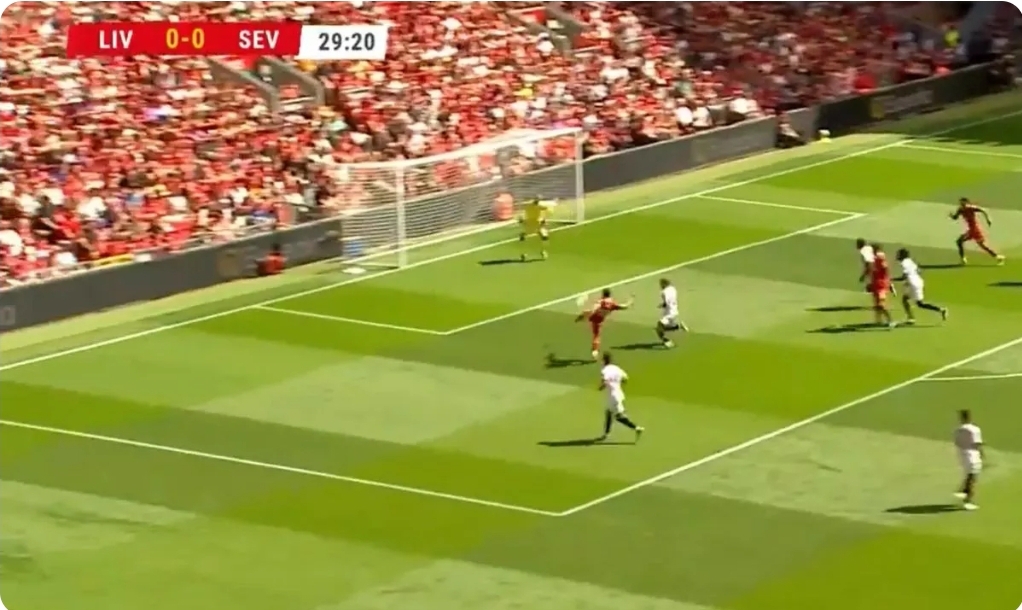 (VIDEO) Jota’s Stunning Volley Gives Liverpool the Lead Over Sevilla