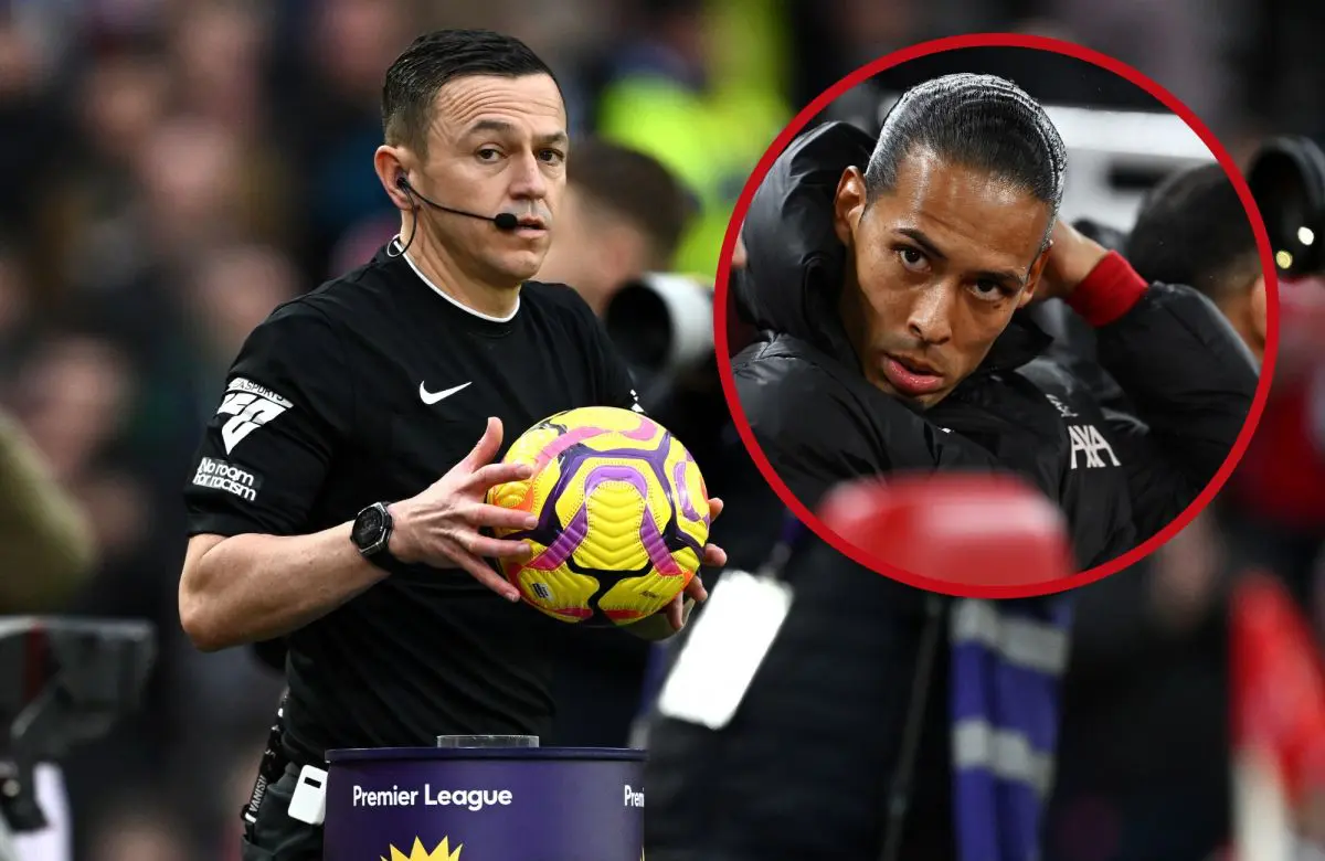 “Van Dijk slams referee for lacking composure and failing to communicate during Liverpool’s stalemate”